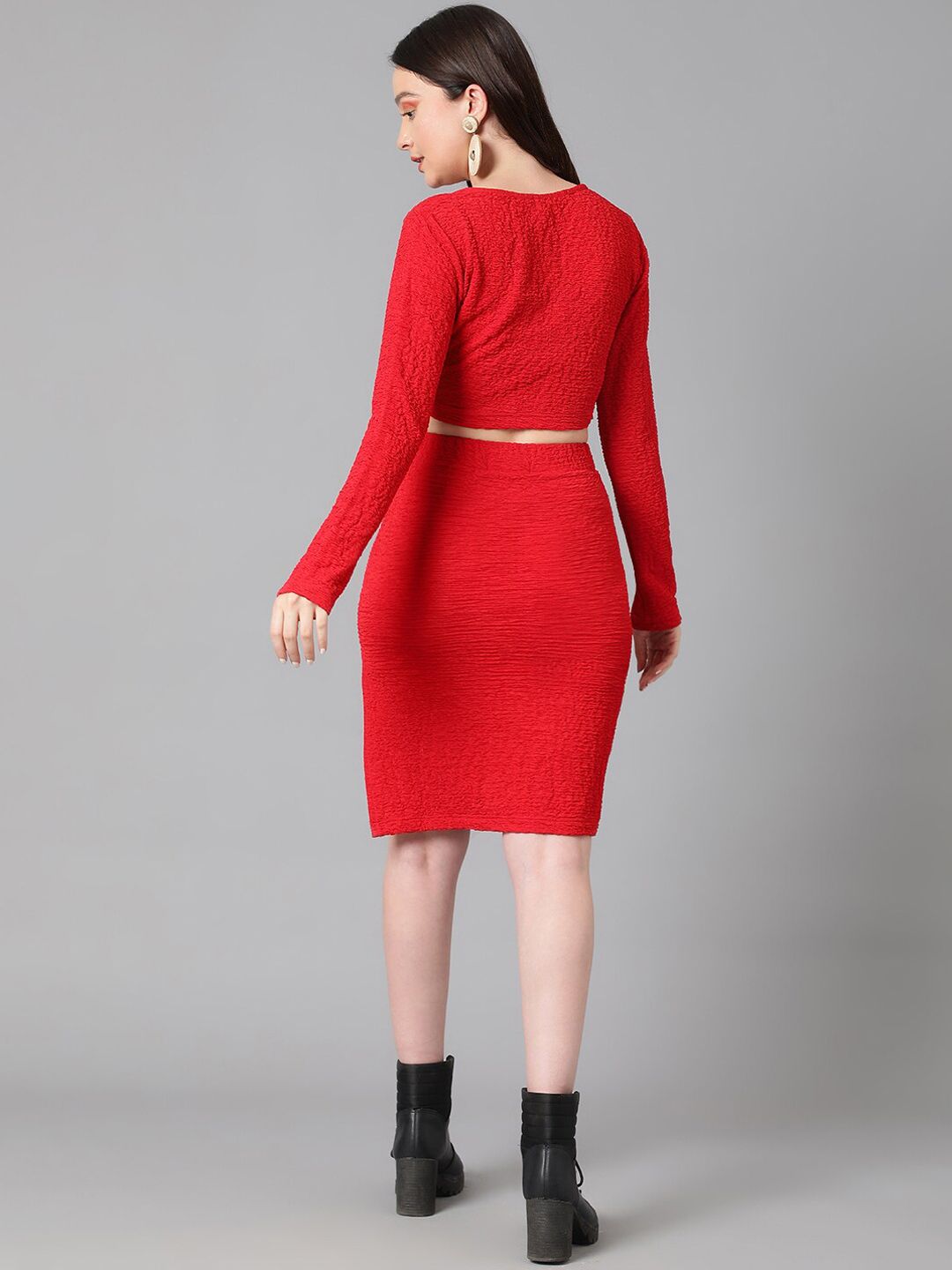 Kotty Self Design Top & Skirt Co-Ords