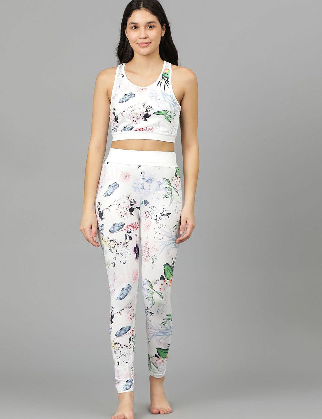 Kotty Round Neck Printed Night Suit