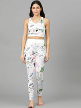 Kotty Round Neck Printed Night Suit