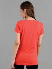 Kotty Typography Printed  Round Neck T-shirt