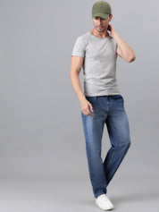 Kotty Men Jean Low-Rise Clean Look Heavy Fade Stretchable Jeans