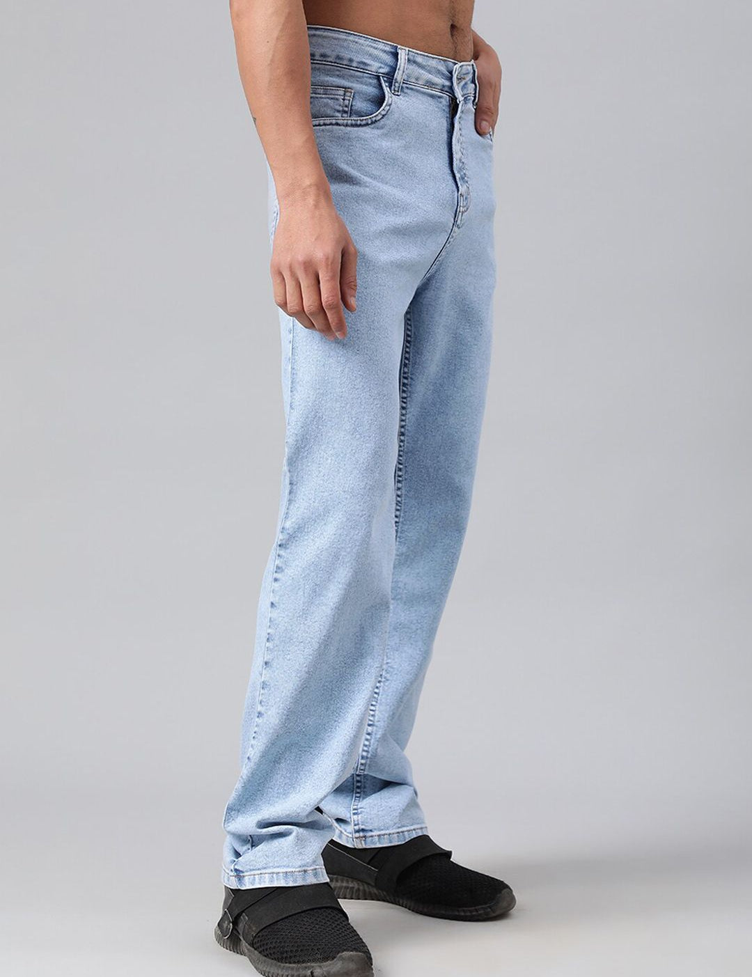 Kotty Men Jean Low-Rise Low Distress Stretchable Jeans