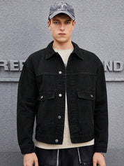 Kotty Spread Collar Denim Jacket