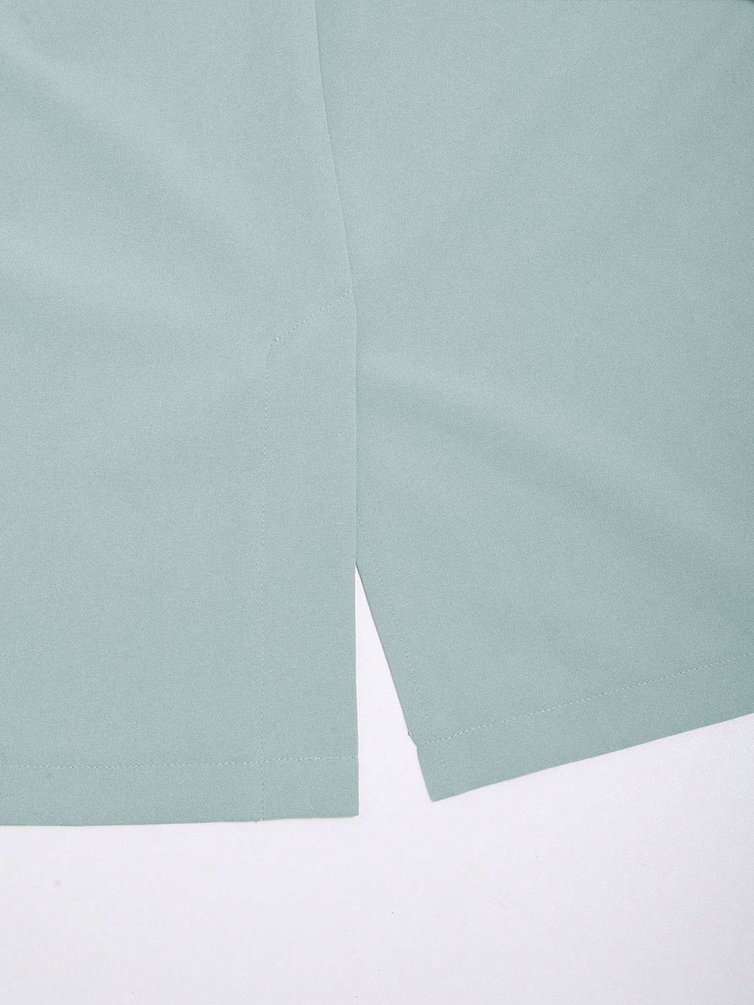 Kotty Green Notched Lapel Single-Breasted Blazers