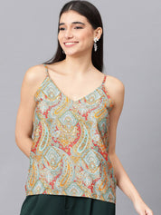 Kotty Ethnic Motifs Printed Top