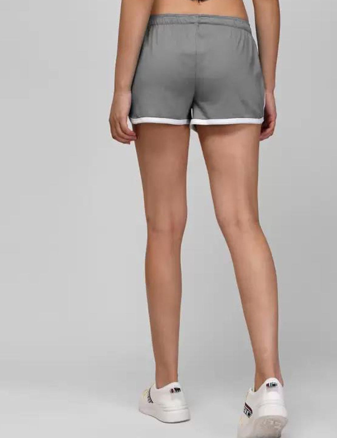 Kotty Women Regular Fit Low-Rise Colourblocked Sports Shorts