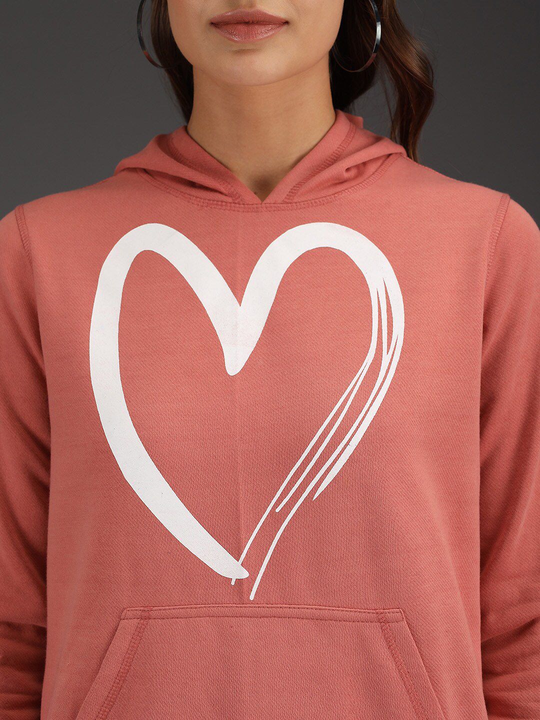 Kotty Women Pink Printed Sweatshirt