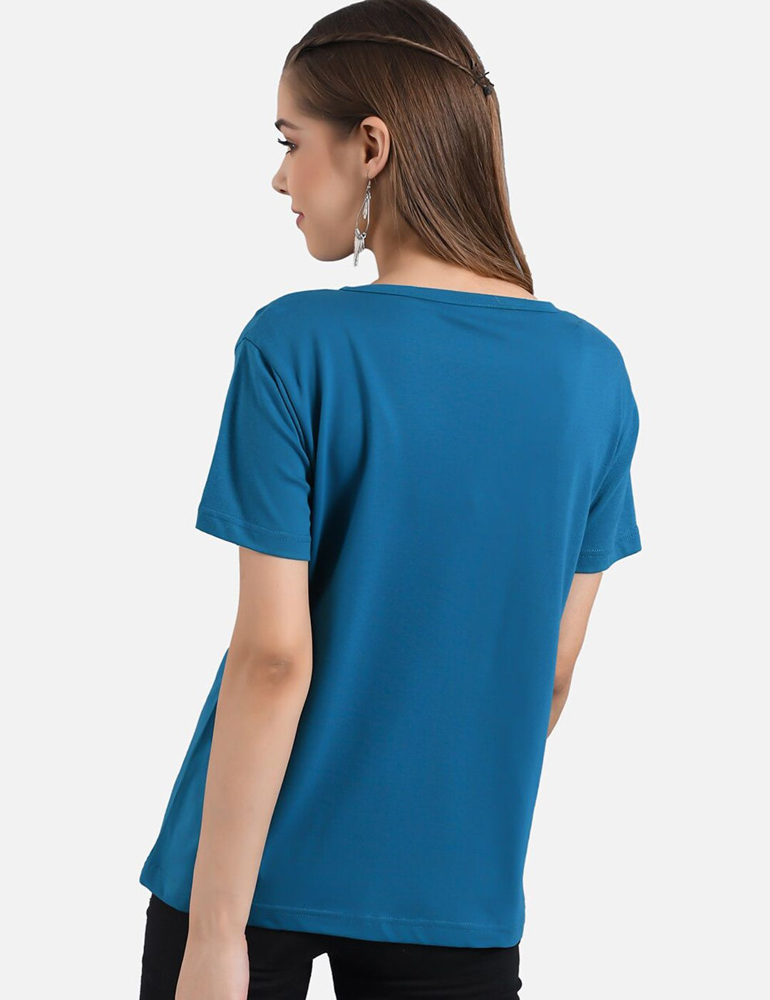 Kotty Women Pack Of 2 Printed Round Neck T-shirts