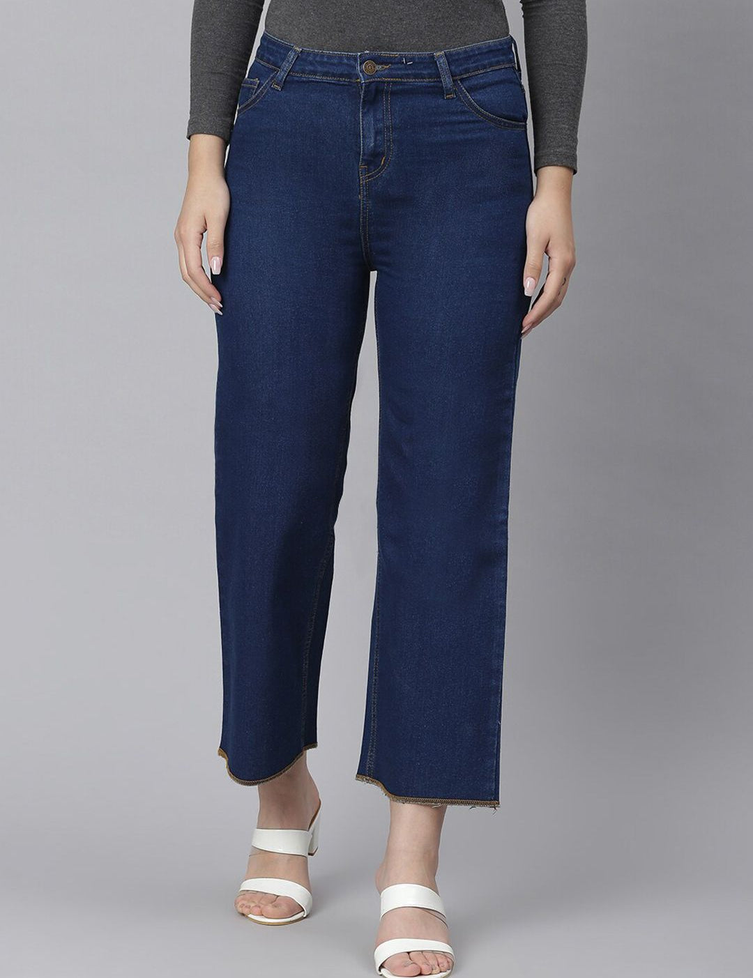 Kotty Women Blue Flared Jeans