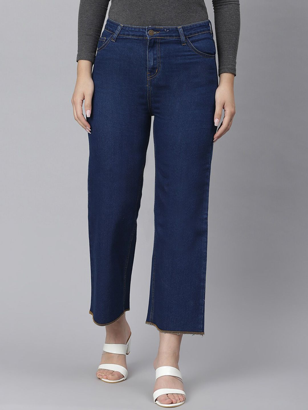 Kotty Women Blue Flared Jeans