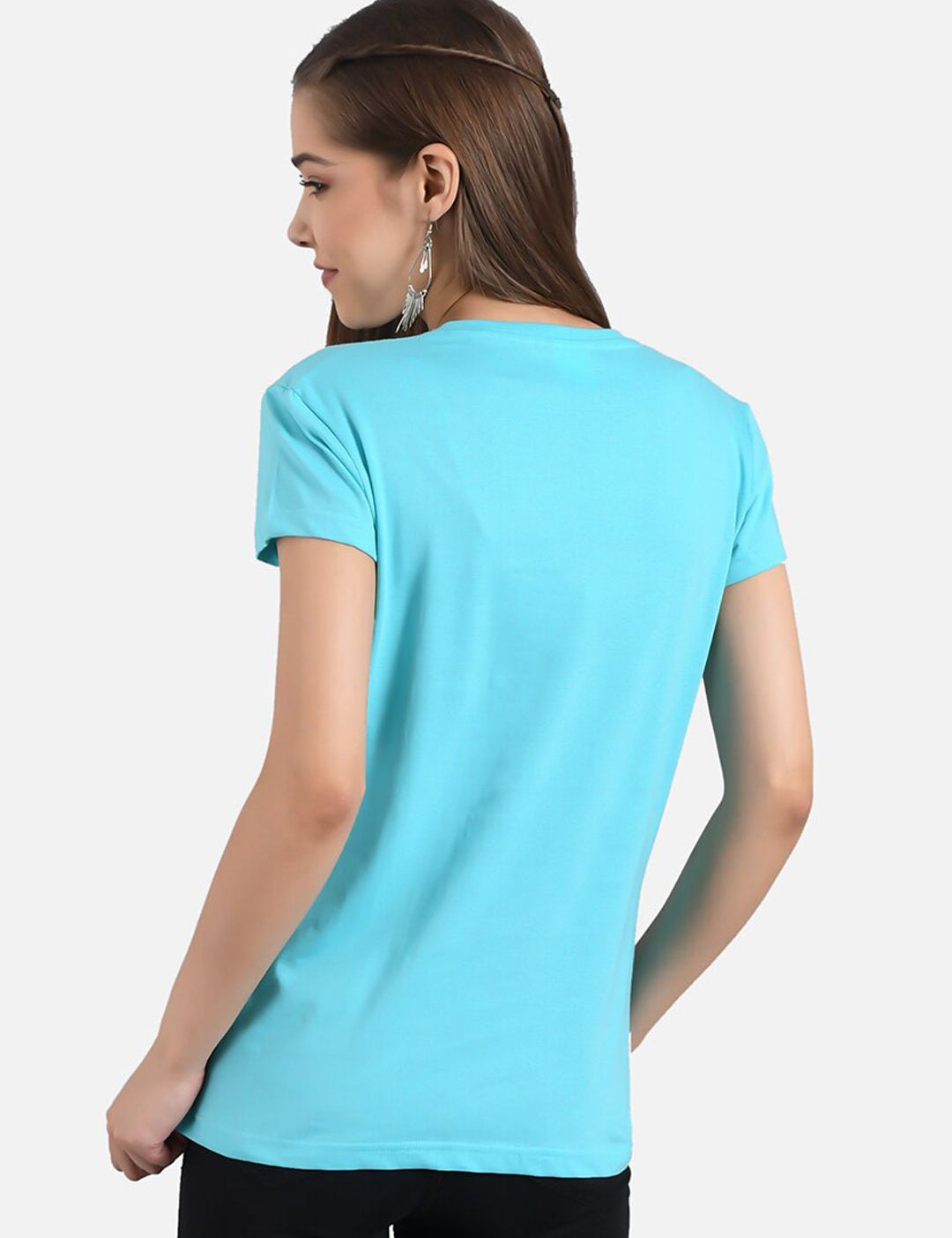 Kotty Women Pack of 2 Printed Round Neck T-shirts