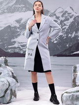 Kotty Women Single-Breasted Overcoat