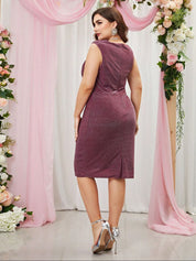 CURVE BY KOTTY Embellished Plus Size Bodycon Dress