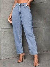 Kotty Women Jean High-Rise Heavy Fade Stretchable Cotton Jeans