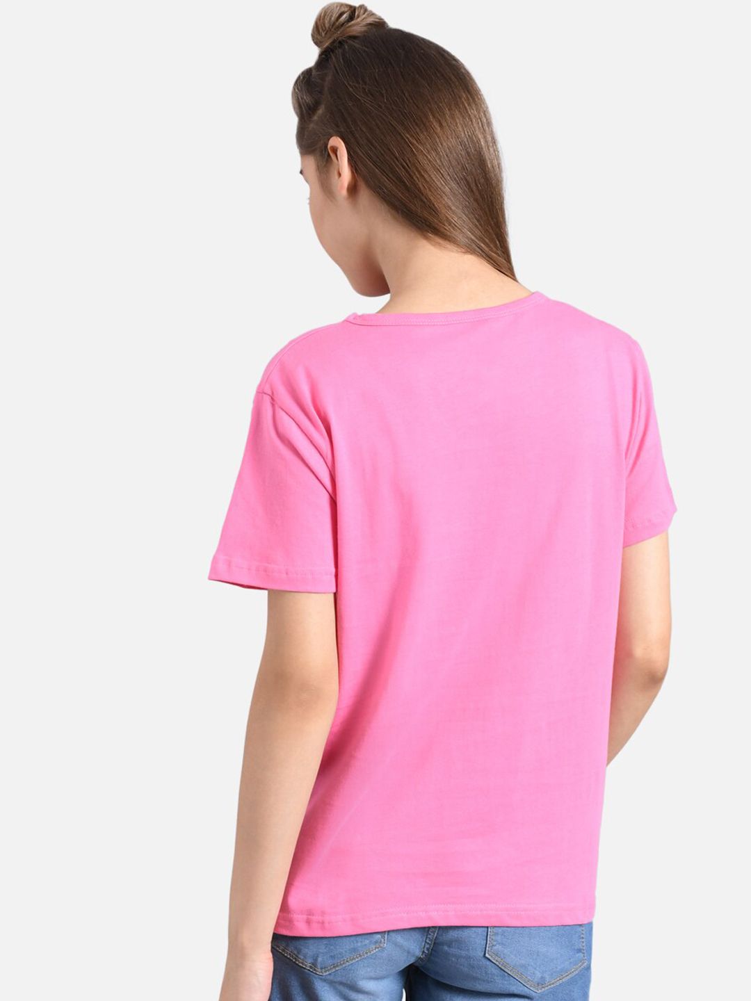 Kotty Women Pack of 2 Printed Round Neck T-shirts