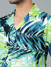 Kotty Men Tropical Printed Casual Shirt