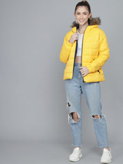 Kotty Women Yellow Lightweight Padded Jacket