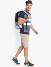 Kotty Men Beige Solid Regular Fit Regular Shorts