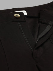 KOTTY BIZwear Women Relaxed Straight Fit High-Rise Easy Wash Trousers