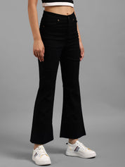 Kotty Women Flared High-Rise Stretchable Jeans
