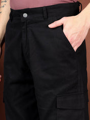 Kotty Men Relaxed Easy Wash Cargos Trousers