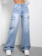 Kotty Women Straight Fit High-Rise Stretchable Jeans