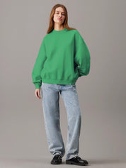 Kotty Women Round Neck Oversized Sweatshirt