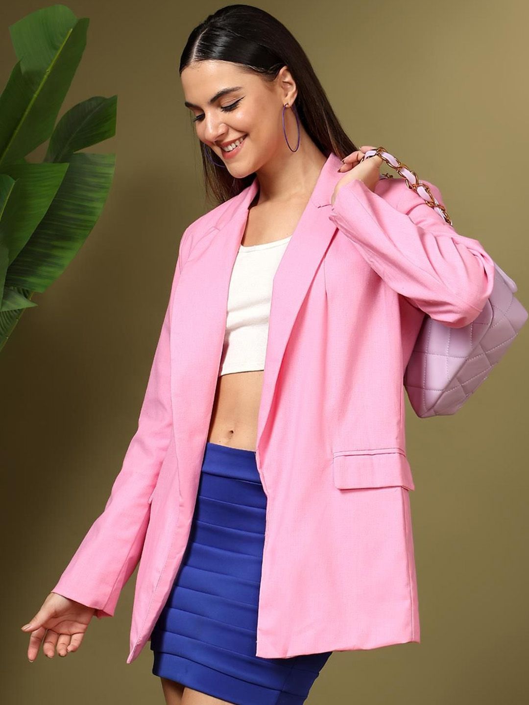 Kotty Women Notched Lapel Overcoat