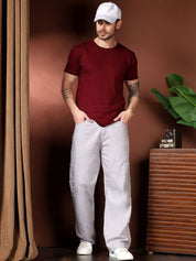 Kotty Men Relaxed Easy Wash Cargos Trousers