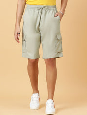 Kotty Men Low-Rise Regular Fit Cargo Shorts