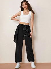 Kotty Women Typography Printed Joggers