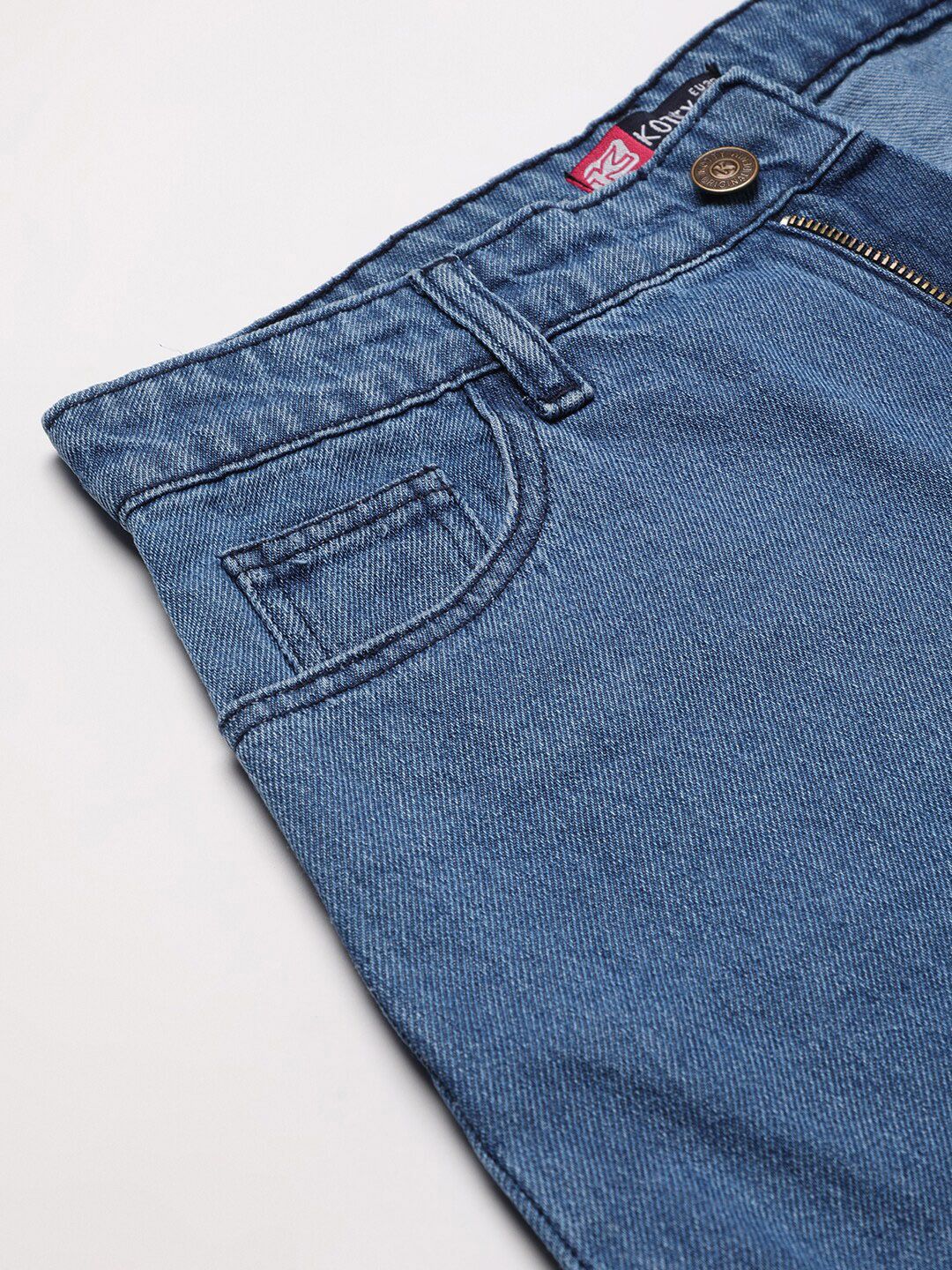 Kotty Women Blue Flared High-Rise Stretchable Jeans