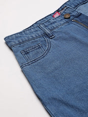 Kotty Women Blue Flared High-Rise Stretchable Jeans