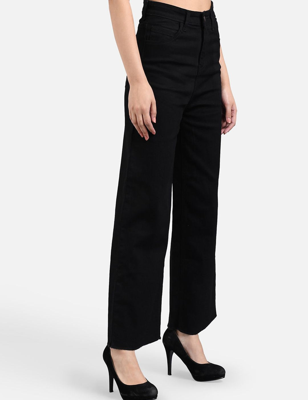 Kotty Women Pack Of 2 Jean Flared High-Rise Stretchable Jeans