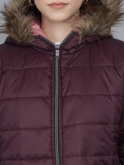 Kotty Women Purple Lightweight Padded Jacket