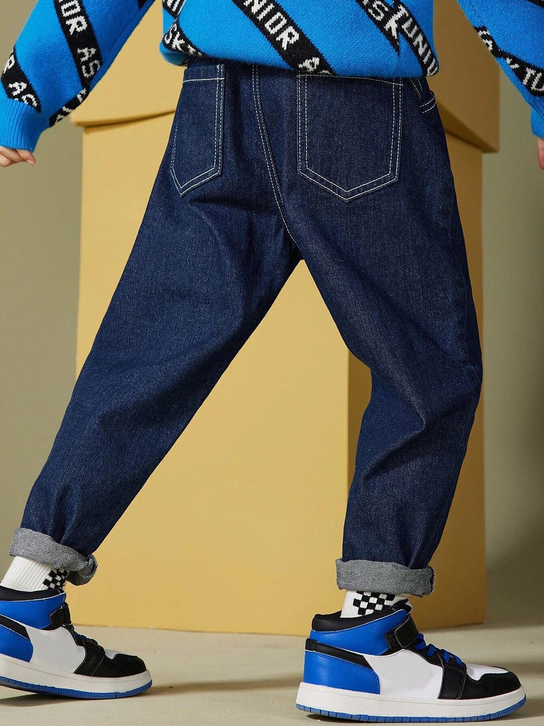 Kotty Boys Dark Shade Stretchable Joggers