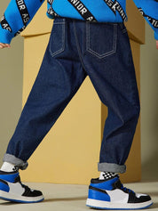 Kotty Boys Dark Shade Stretchable Joggers