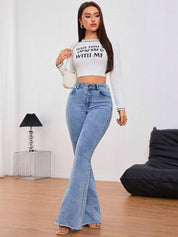 Kotty Women Bootilicious Bootcut High-Rise Stretchable Jeans