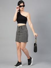 Kotty A-Line Denim Skirt