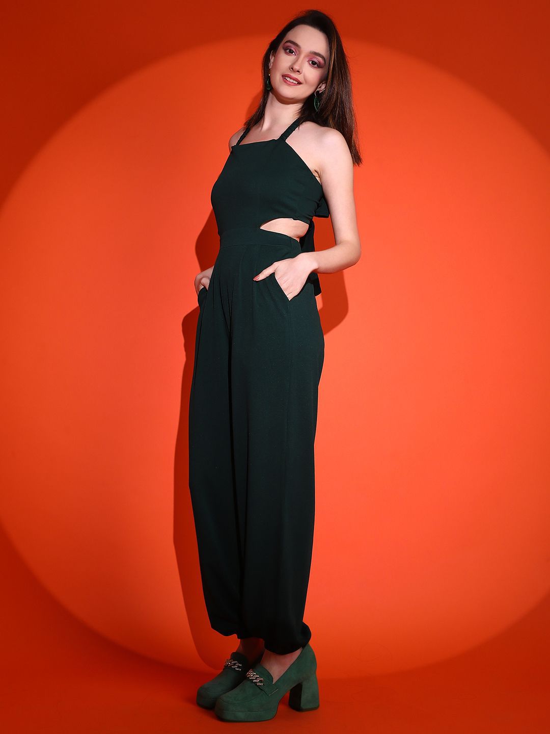 Kotty Women Cut Outs Basic Jumpsuit