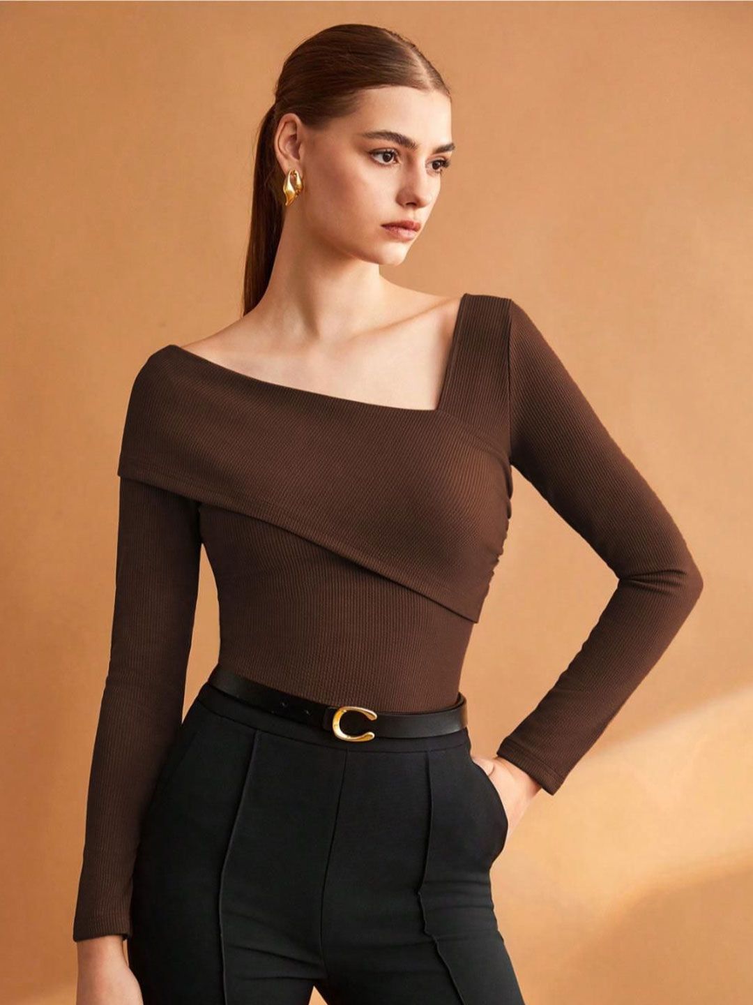 Kotty Women Sweetheart Neck Cotton Top