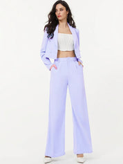 KOTTY BIZwear Crop Blazer & Trousers
