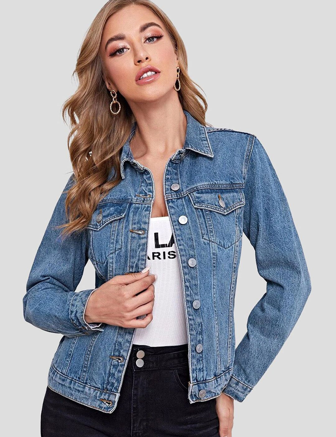 Kotty Washed Denim Jacket 