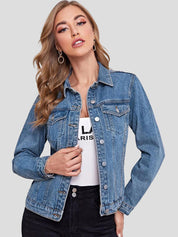 Kotty Washed Denim Jacket 