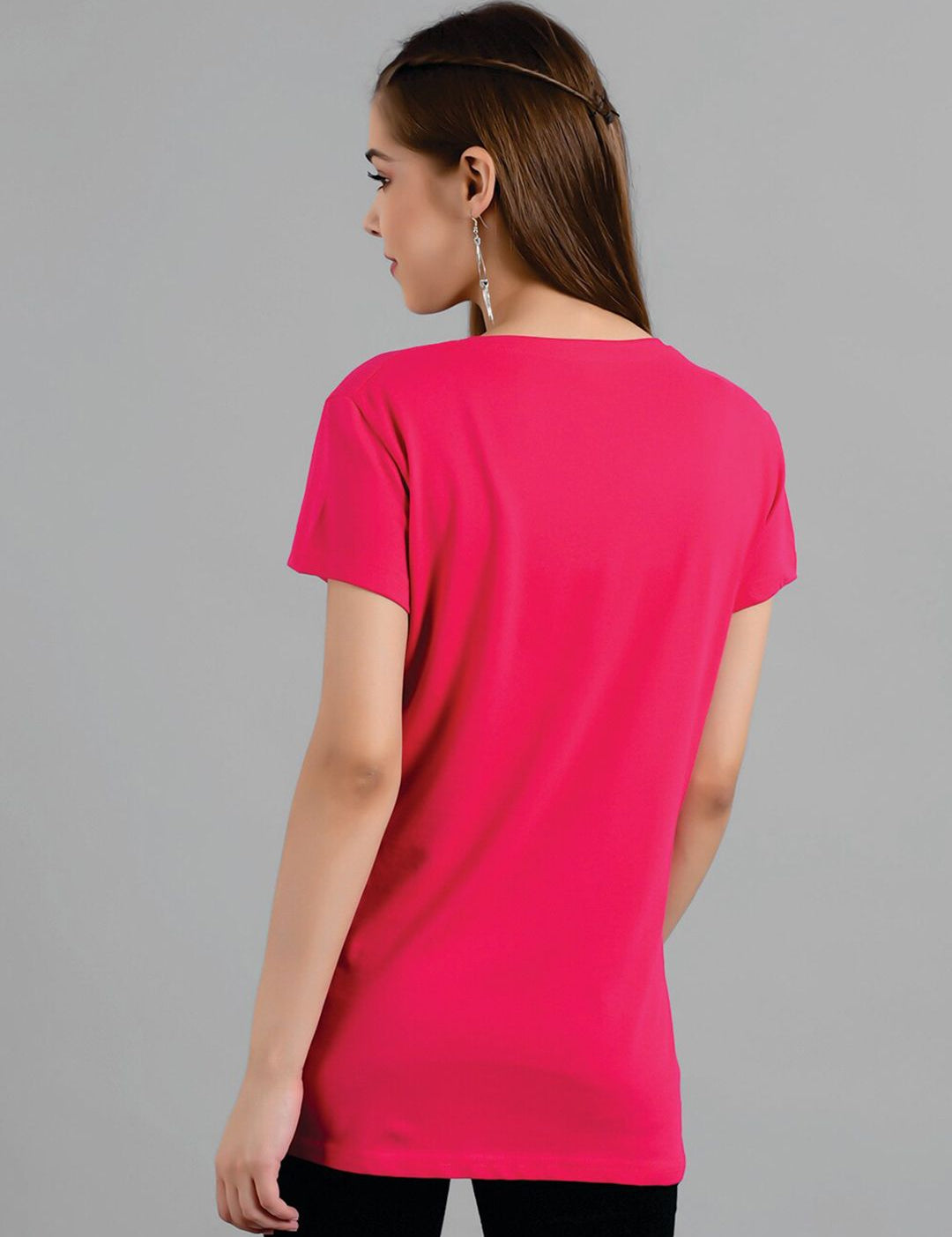 Kotty Graphic Printed Yoga T-shirt