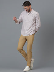 Kotty White & Red New Checked Spread Collar Casual Shirt