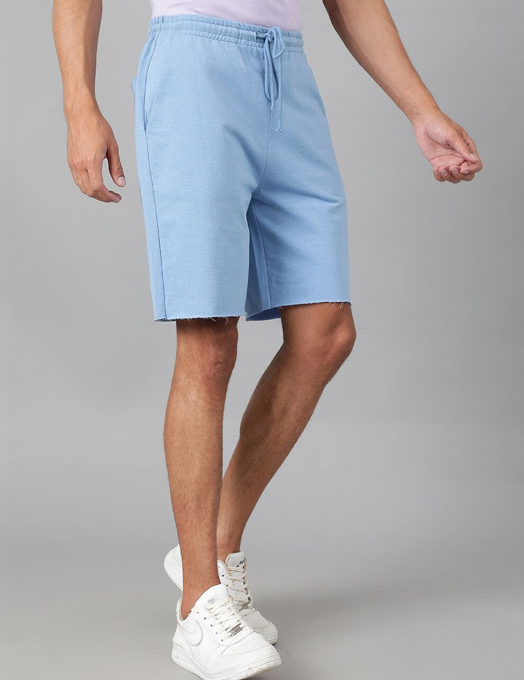 Kotty Blue Mid-Rise Regular Shorts
