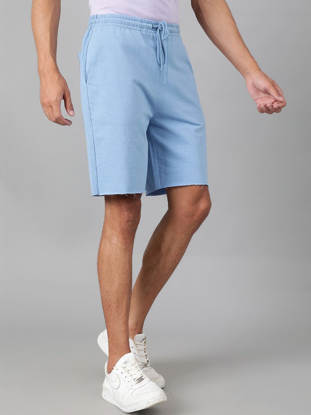 Kotty Blue Mid-Rise Regular Shorts