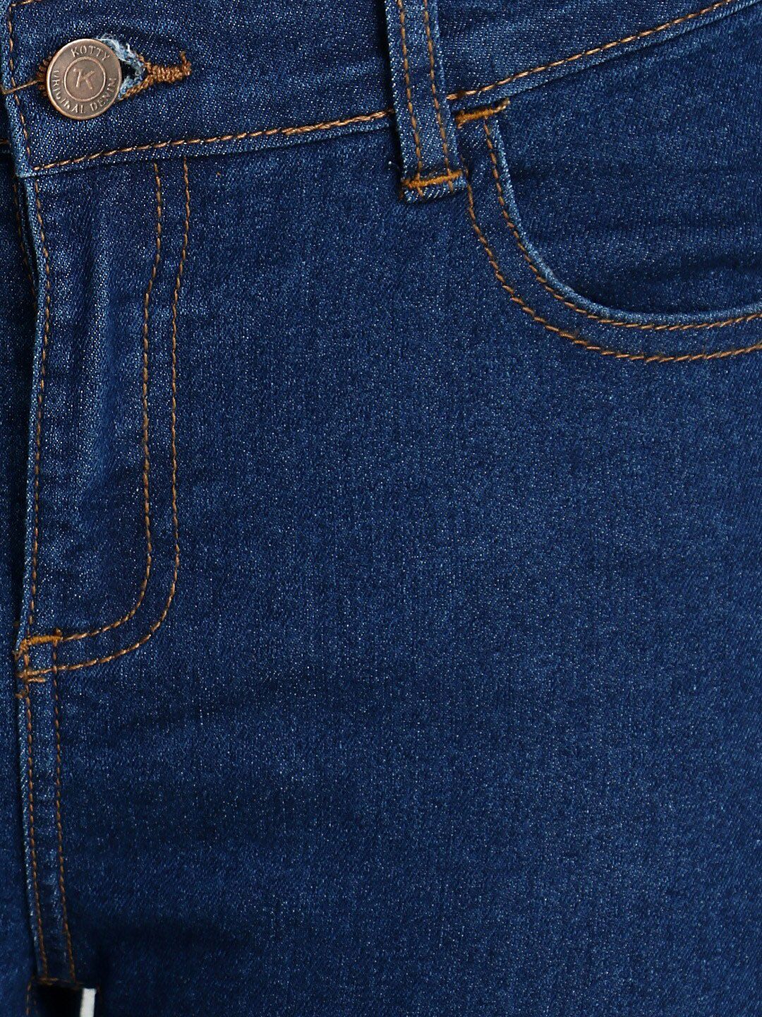 Kotty Women Blue Skinny Fit High-Rise Clean Look Jeans