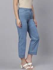 Kotty Women Blue Flared Jeans